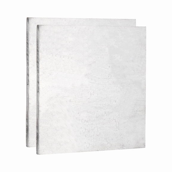 2 Pcs 3/16" Hot Rolled Steel Sheets, 2" x 2" Steel Plate Base Metal Sheet for Structural Support Construction Boards Industrial Use Machinery Manufacturing, Silver