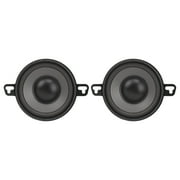 2 Pcs 3.5in Audio Syst High Density Ultra Loud Sound Car Door Round Stereo Audio Loudspeaker
