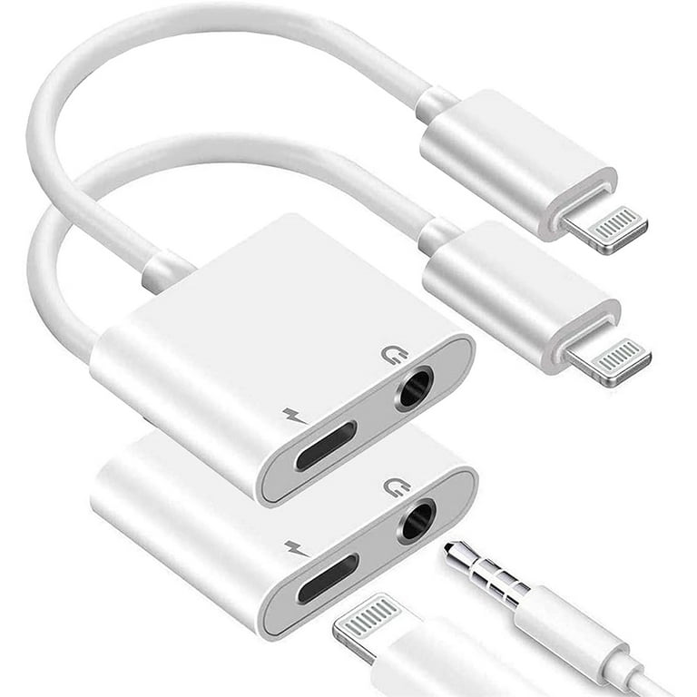 USB C to 3.5mm Audio Adapter, Aux Headphone Jack Splitter with Fast  Charging Port, Type-C to Dual Earphone Converter, Compatible for Samsung,  iPad