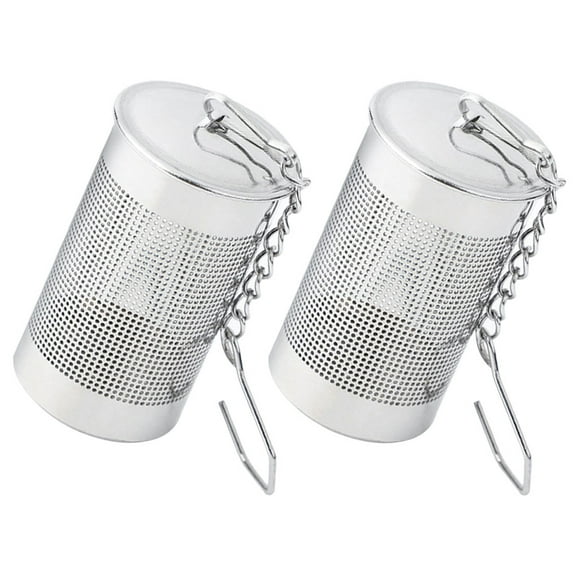 2 Pcs 304 Stainless Steel Tea Filter (small Size) 2pcs Strainer Steeper Seasoning Convenient Infuser
