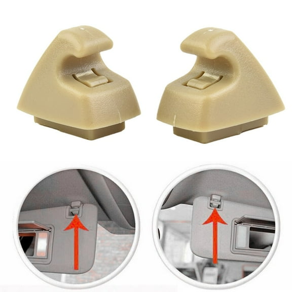 2 Pcs 37*24*30mm Sun Visor Support Clip Retainer Hook for GMC 95994975 for Sonic Verano for Cruze Limited 95994975 Fixer