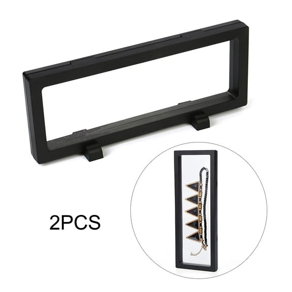 2 Pcs 3D Frame Shadow Box Jewellery Display Empty Coin Frame Watch Box;2 Pcs 3D Frame Shadow Box Jewellery Display Empty Coin Frame Watch Box