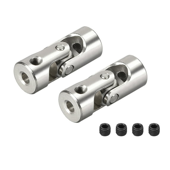 Rotatable Universal Steering Shaft Coupler Motor Joint Coupling, 3mm to 3.17mm