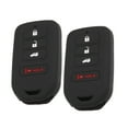 thumbnail image 1 of 2 Pcs 4 Button Smart Remote Key Shell Compatible for Honda Accord 2019-2021 Protector Silicone Black, 1 of 7