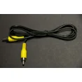 thumbnail image 1 of 2 Pcs 4 Ft 1 Rca Composite V Video Cable Male To Male Yellow 4' Rca Cables, 1 of 2