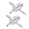thumbnail image 2 of AOZUO 3PCS Valve Core Remover Tools, 3 In 1 Valve Stem Removal Tools With 3pcs Keyrings For Schrader And Presta Mountain Bicycle And Road Bike Tubeless Cycling Tires Valve Repair Install 2 of 12
