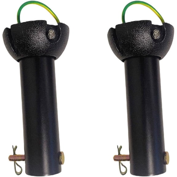 2 Pcs 4 inch Ceiling Fan Extension Rod,Black Ceiling Fan Downrod with Hanger Ball Assembly,1 inch Outside Diameter,Non-Threaded Universal Downrod Suitable for a Wide Range of Ceiling Fans (4 Inch)