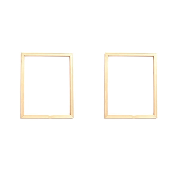 2 Pcs 40X30cm Wooden Frame DIY Picture Frames Art Suitable for Home Decor Painting Digital Drawing Paintings