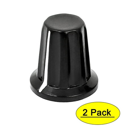 2 Pcs 5/32" Shaft Hole Round Shaft Hole Potentiometer Rotary Knobs Caps