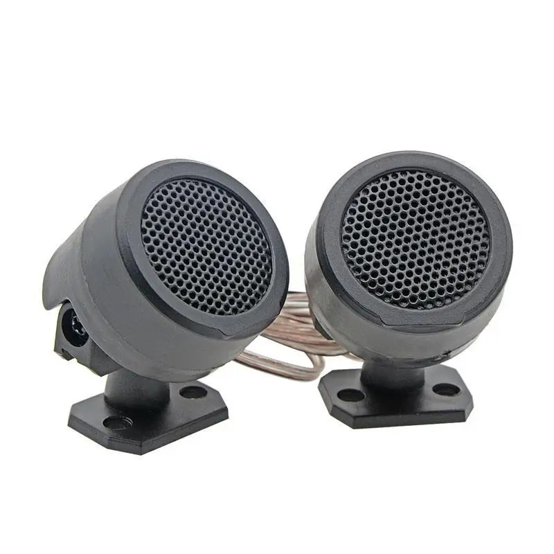 2 Pcs 500W Pre-Wired Tweeter Speakers Car Audio System Vehicle Door ...