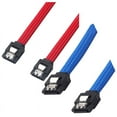 thumbnail image 1 of 2 Pcs 50CM 3.0 III SATA3 7Pin Data Cable 6Gb/S SSD Cables HDD Hard Disk Data Cord with Nylon Sleeved Premium Version, 1 Pcs Red & 1 Pcs Blue, 1 of 5