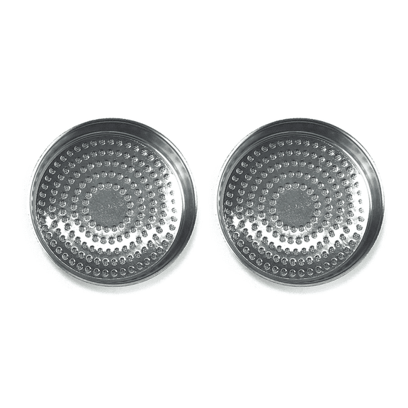 2 Pcs 58MM Concave Water Diversion Net for Faema,Wega,Expobar , Espresso Coffee Group Head Shower Screen