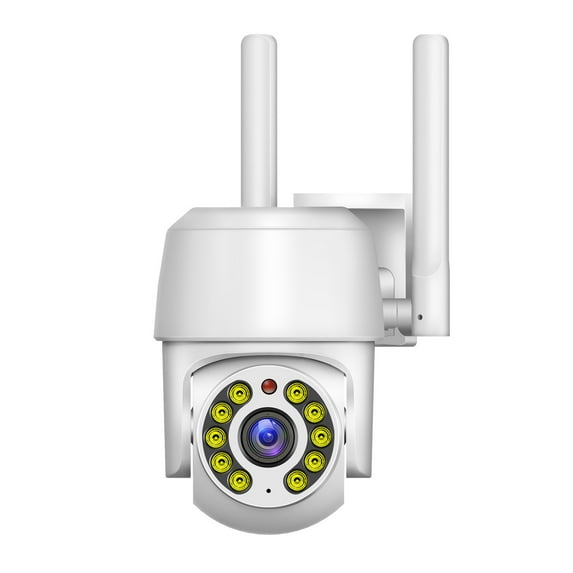 2 Pcs 5G Wireless Security Camera with Full Color Night Vision, 1080P HD, Motion Detection, 2-Way Audio, IP66 Waterproof, Voice Intercom, Remote Monitoring for Outdoor Home Security
