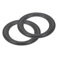 thumbnail image 1 of 2 Pcs 6.5 Inch Foam Speaker Edge Surround Rings 102x155mm(IDxOD) Perforated Subwoofer Rings Replacement Parts Dark Gray, 1 of 7