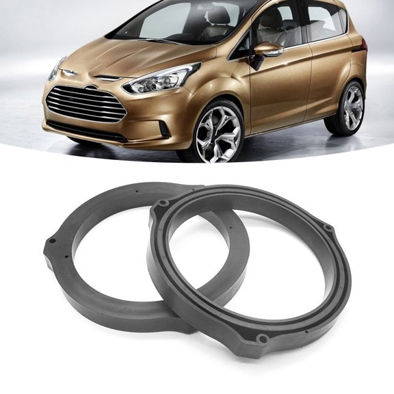 2 Pcs 6.5" Speaker Spacer Ring Tweeter For FORD For TRANSIT For CUSTOM 2012