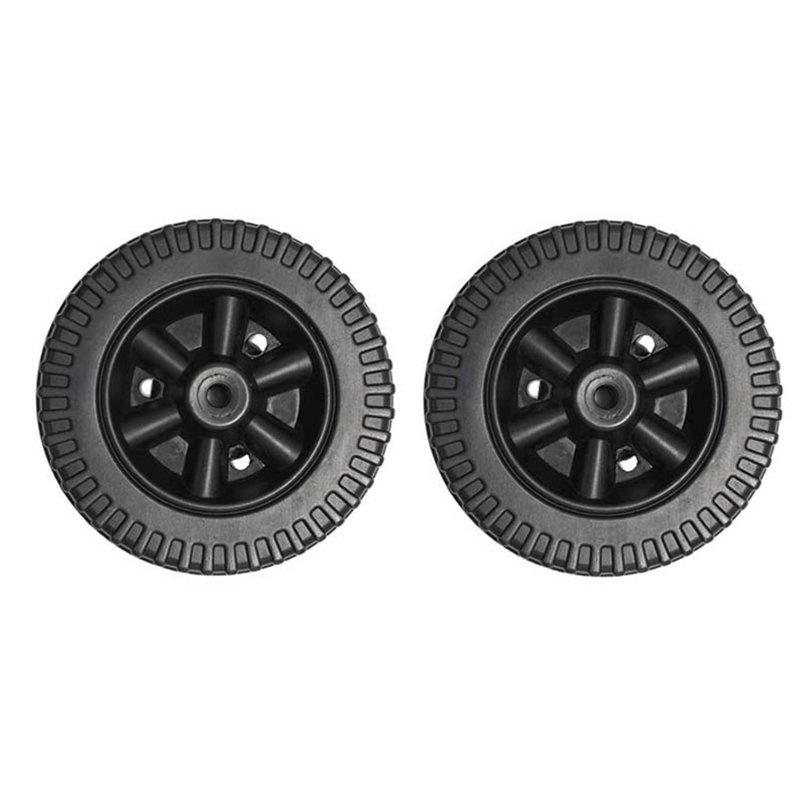 2 Pcs 6" Grill Wheels Replacement Parts for Charbroil Gas Grills and