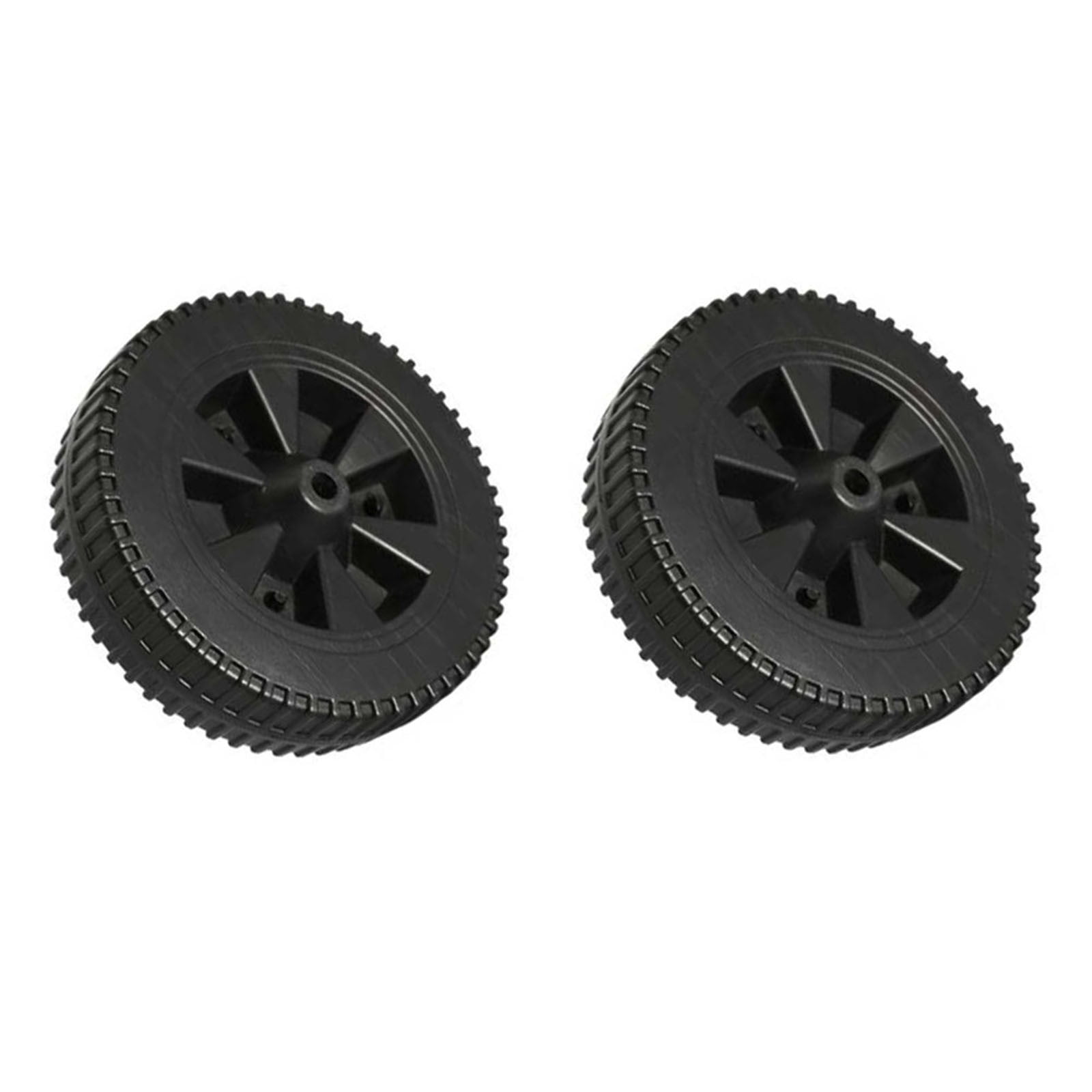2 Pcs 7" Grill Wheels Replacement Parts for Charbroil Gas Grills and