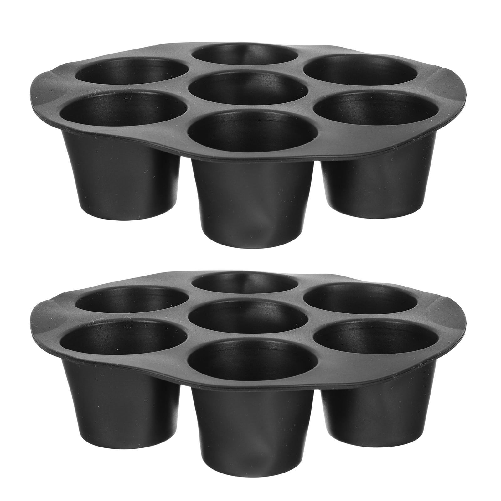 2 Pcs 7 Hole Cake Mold Air Fryer Muffin Pan Oven Accessories Baking