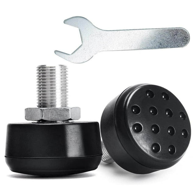 2 Pcs 85A Roller Skates Toe Stops with 9/16in Adjustable Rubber Brake