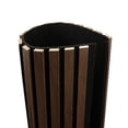 thumbnail image 1 of 2 Pcs 95.3'' x 23.8'' 3D Slat Wall Paneling,Sound Absorbing Wall Panls for Living Room,Curved Wall Décor(30.9 sq.ft./Case), 1 of 9