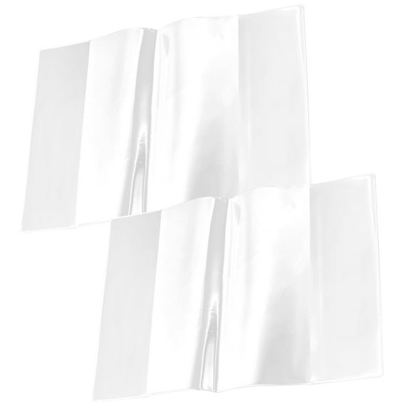 2 Pcs A5 Transparent Protective Case Anti-wear Book Cover Scrapbook Note Pads Notepad Plastic Student