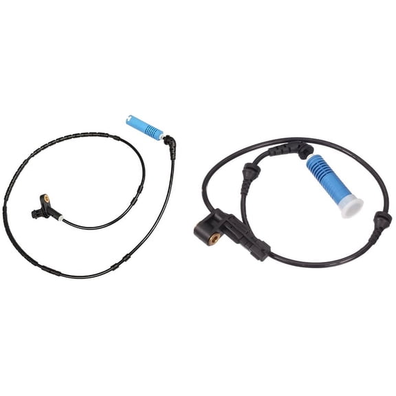 2 Pcs ABS Wheel Speed Sensor for- 3 Series E46 320 323 325 330 34526752683, Front Right & Rear