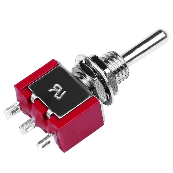 2 Pcs AC 250V 2A 120V 5A SPDT On/Off/On 3 Position Momentary Toggle Switch,2 Pcs x Toggle Switch,As Picture Show