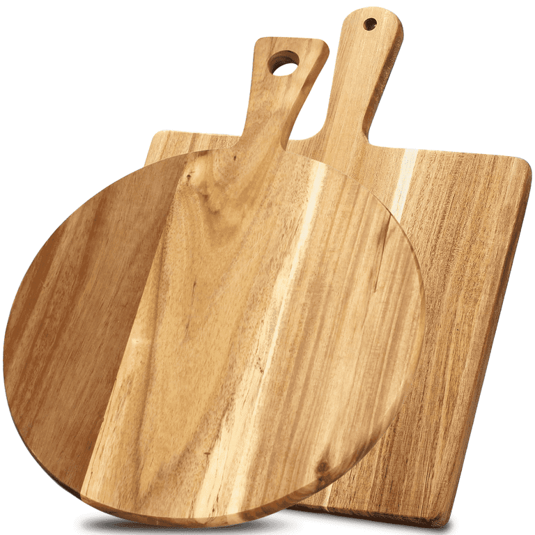 Pcs Acacia Wood Cutting Board Set with Handle, Charcuterie Board