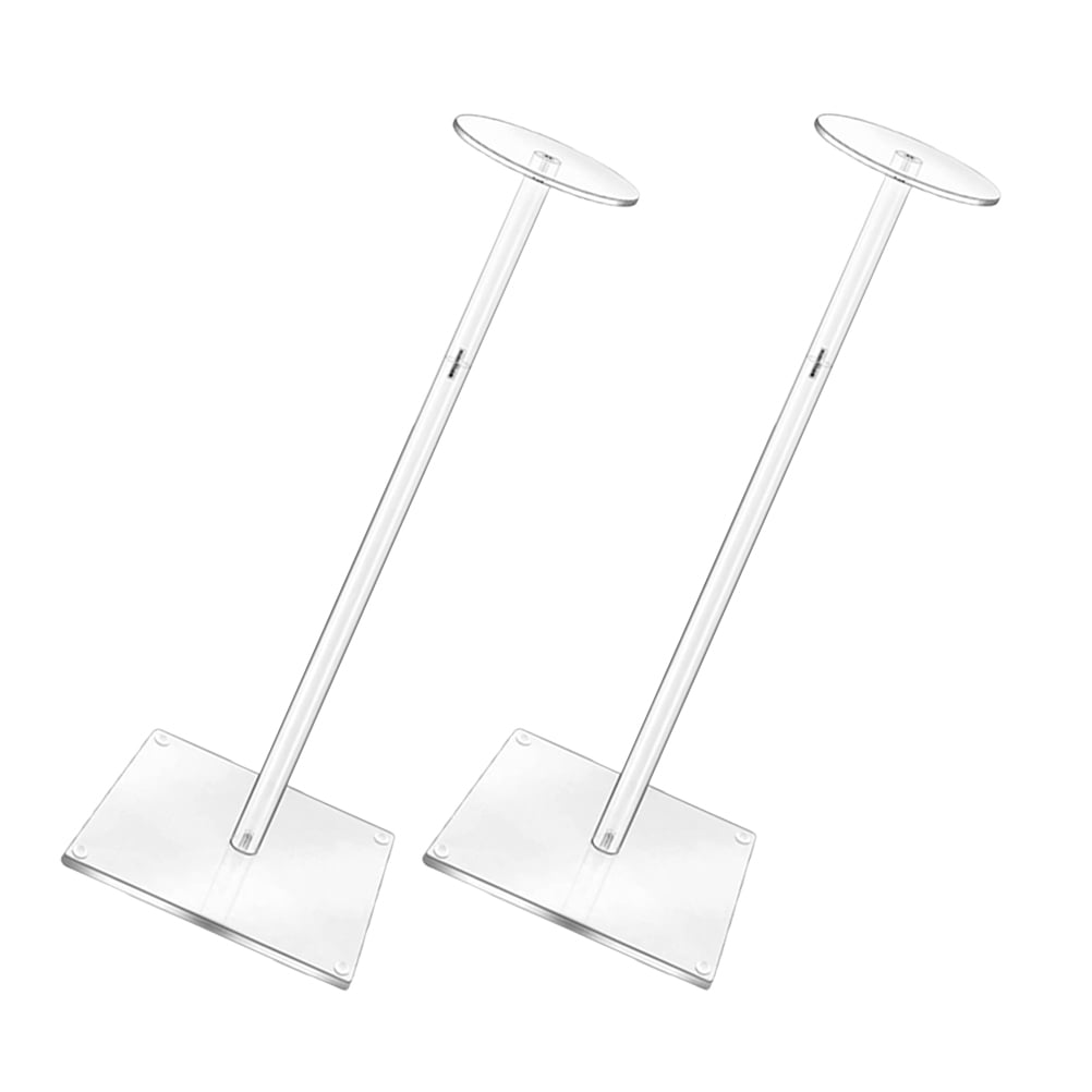 2 Pcs Acrylic Hat Stand Display Caps Holder Stands for Shelves Show ...