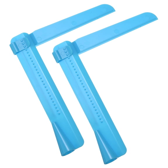 2 Pcs Adjustable Cake Scraper, Adjustable Cake Smoother Edge Smoothing Decorating Tools Kitchen Spatula Decorating Bakeware Tools for Cream Cake Mousse Cheese Fondant, White