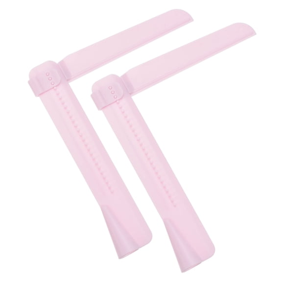 2 Pcs Adjustable Cake Scraper, Adjustable Cake Smoother Edge Smoothing Decorating Tools Kitchen Spatula Decorating Bakeware Tools for Cream Cake Mousse Cheese Fondant, White