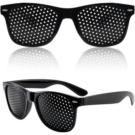 2 Pcs Adjustment Glasses, Help Eye Training And Concentration, Light and Comfortable Frame, Lightweight Frame for Eye Training Focus for Daily Use and Relaxation