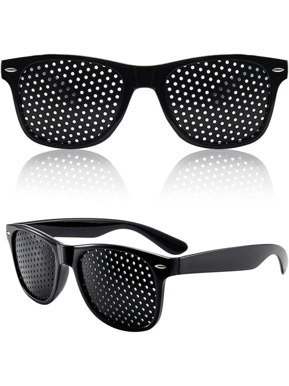 2 Pcs Adjustment Glasses, Help Eye Training And Concentration, Light and Comfortable Frame, Lightweight Frame for Eye Training Focus for Daily Use and Relaxation