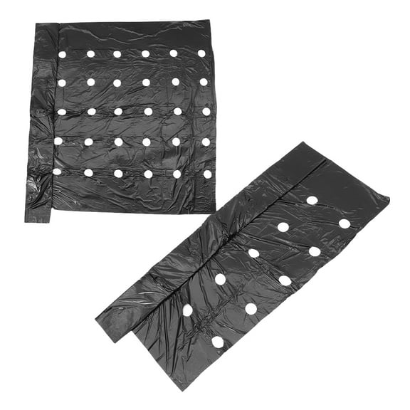 2 Pcs Agricultural Mulch Film Farm Soil Mulch Cropland Supply Perforated Mulching Film Much Covering