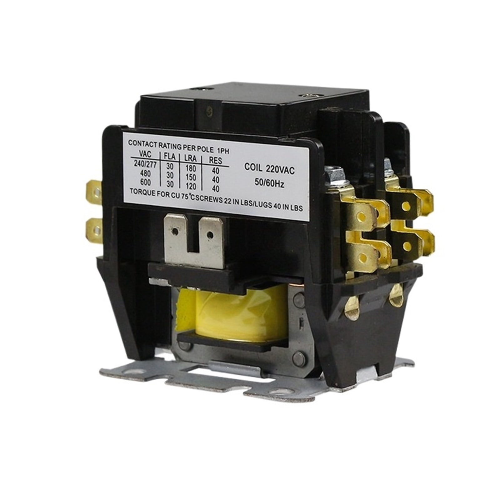 2 Pcs Air Conditioner AC Contactor,AC Air Conditioner Coil Magnetic ...