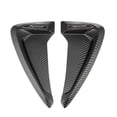 thumbnail image 1 of 2 Pcs Air Flow Vent Fenders Side Decor Sticker for Car Intake Grille Duct Decor - Carbon Fiber Look Self-Adhesive, 1 of 5