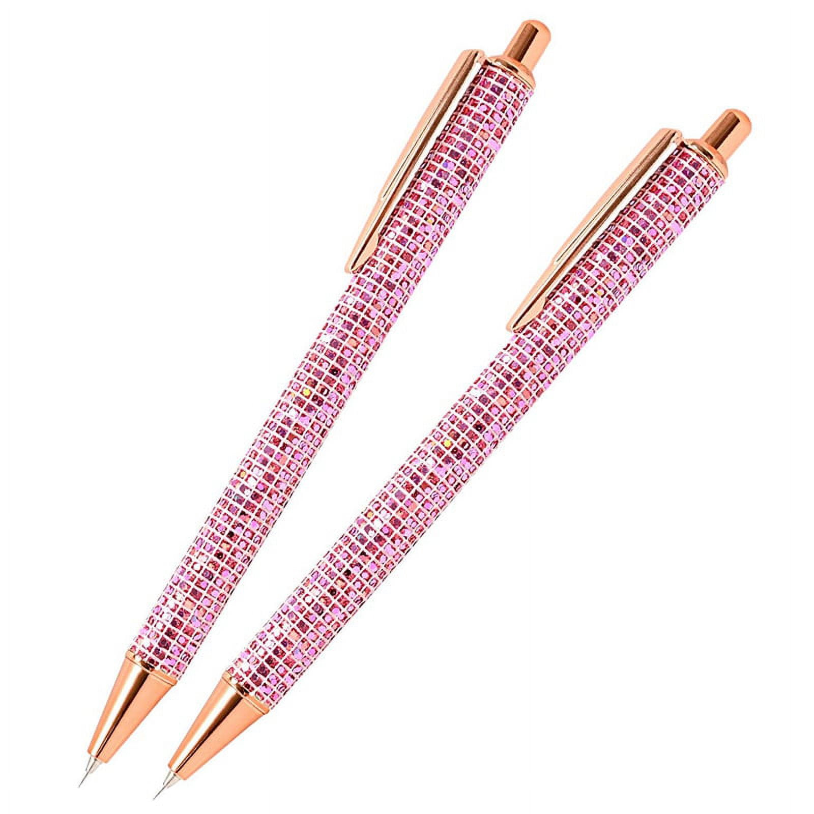 2Pcs Glitter Sharp Weeding Pen with 2pcs Refills, Retractable and  Replaceable Vinyl Pen for Air Release, Air Release Weeding Pin Pen for  Craft and Car