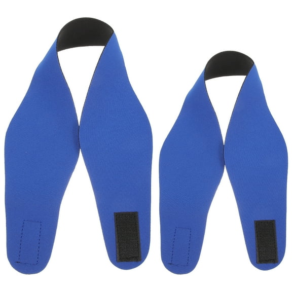 2 Pcs Air Swimming Headband Gift Headband Child Men and Women 26.2x8.4CM Blue