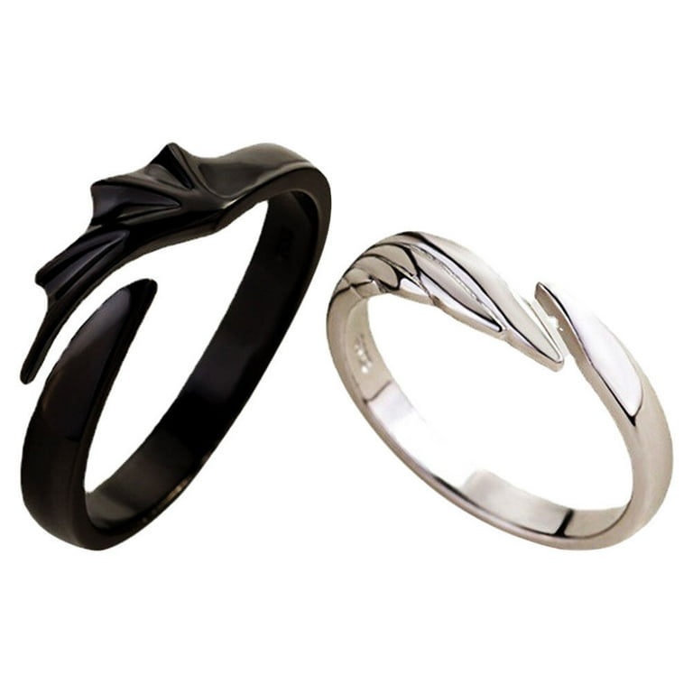 Devil and angel rings deals