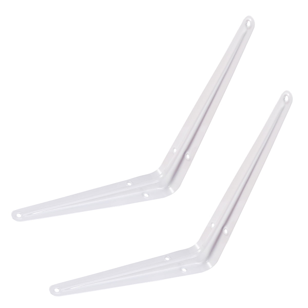 White Shelf Brackets for Home Improvement with Secure Support