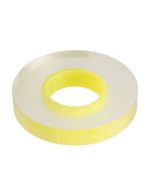 2 Pcs Anti Static Yellow Watch Film Tape 12mm / 0.5in Width High Transparency Protective Cover for Jewelry Repair