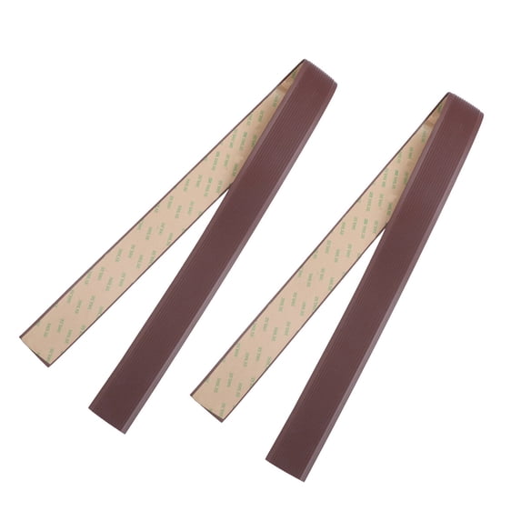 Clispeed 2Pcs Coffee Anti Slip Tape with Frosted Texture for Slip Prevention on Various Floor Types