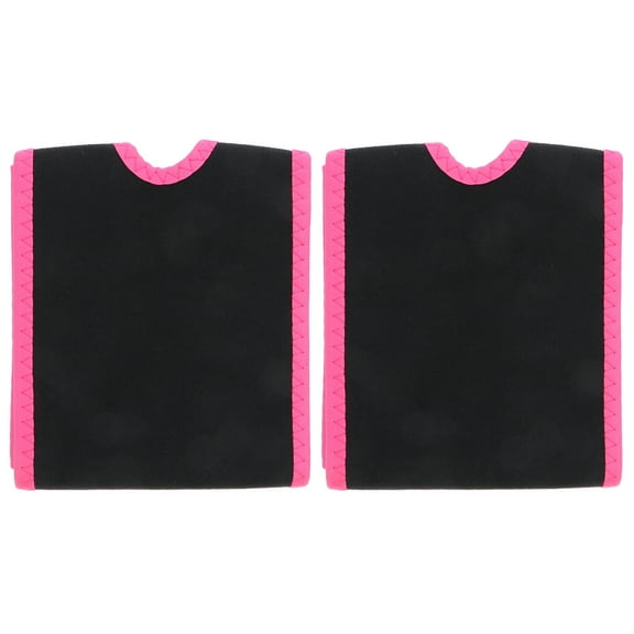 TABLZONE 2Pcs Rosy Rubber Armlets Practical Fitness Bands for Running Yoga and Sports