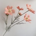 thumbnail image 1 of 2 Pcs Artificial Fake Flowers Plants Cosmos Silk Flower Arrangements Wedding Bouquets Decorations Plastic Floral Table Centerpieces for Home Kitchen Garden Party Decor Approx 23.6'' High, 1 of 6