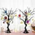 2 Pcs Artificial Tree Centerpieces for Tables White Branch Trees for