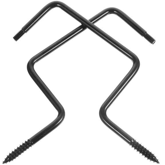 2 Pcs Audio Hook Bird Feeders for Outdoors Light Hanging Hooks Decor for Kitchen Hanging Plant Hooks Outdoor Hooks