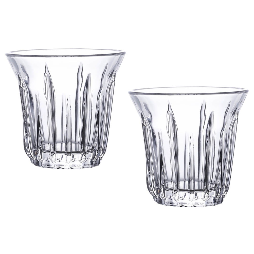 COOPHYA Small Coffee Mugs High Grade Glass for Bar Use Other Occasions ...