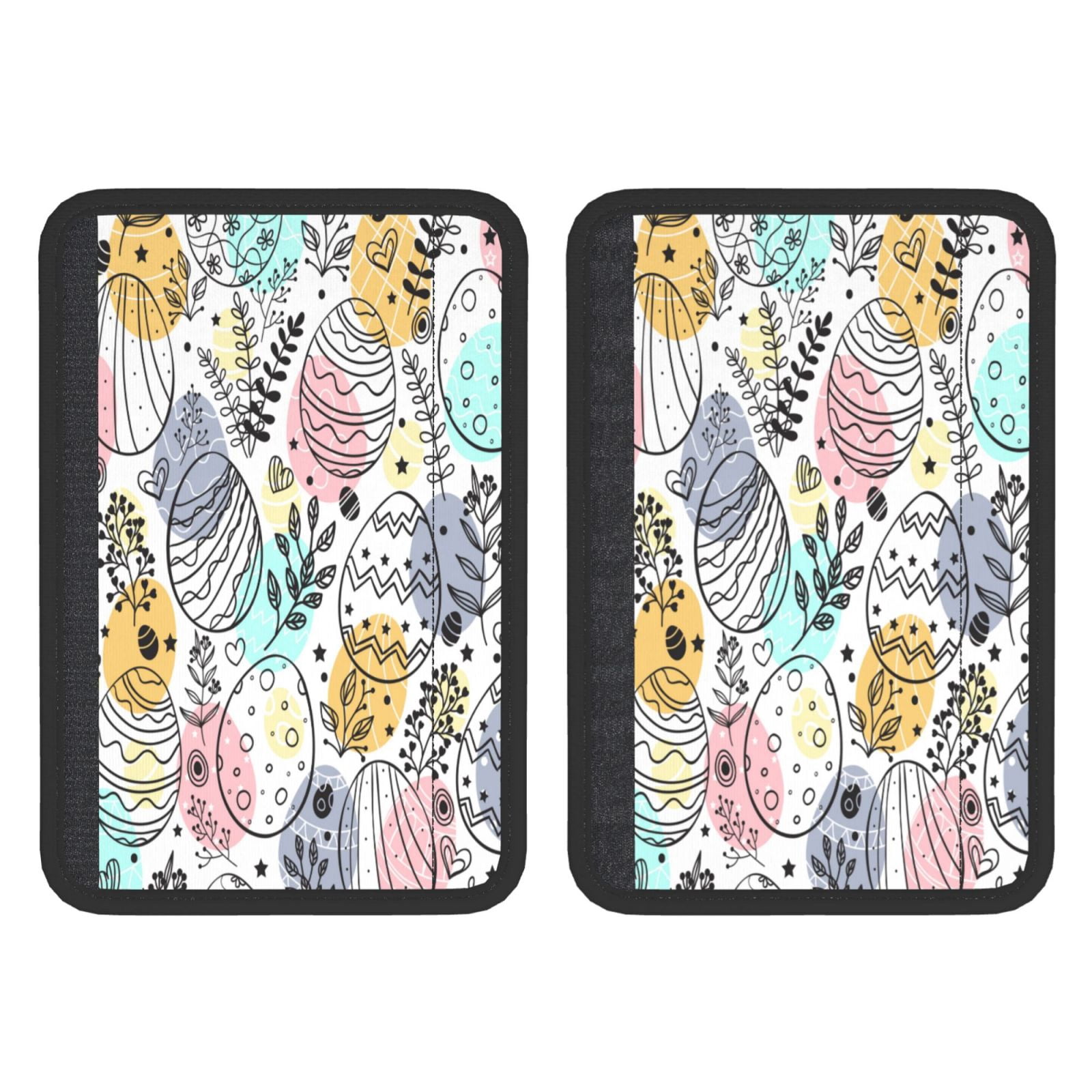 Senya 2-Pack Sunflower Seat Belt Covers - Soft Shoulder Pad For Car Comfort (10x7.7 Inch) - View #4