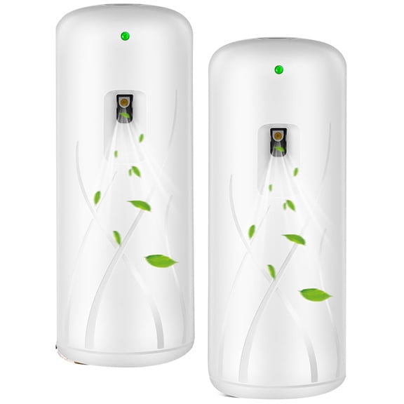 2 Pcs Automatic Air Freshener Sprays Dispenser Wall Mounted Fly Mosquito Flying Insect Control Metered