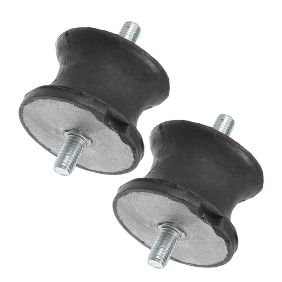 2 Pcs Automatic Transmission Mounting Fit for BMW 1 Series M 2011 for BMW Z4 2003-2016 Rubber Black